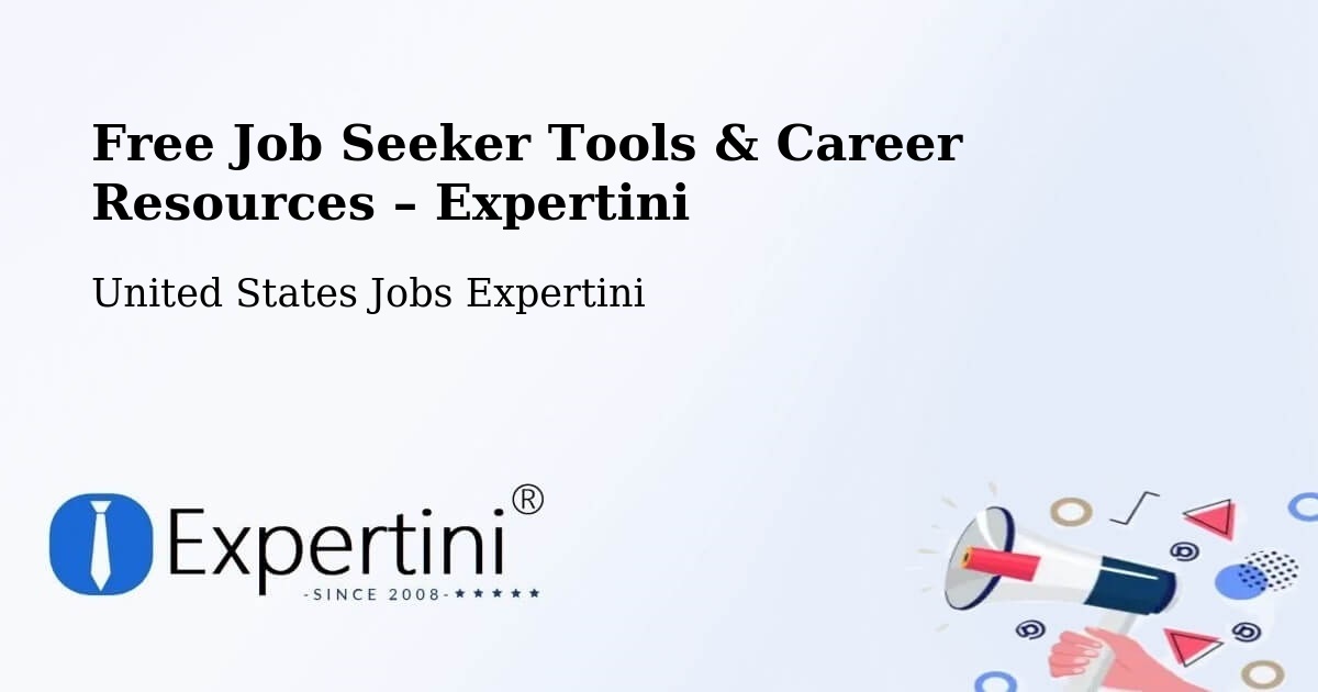 Free Job Seeker Tools & Career Resources – Benton - Benton, United States Jobs Expertini