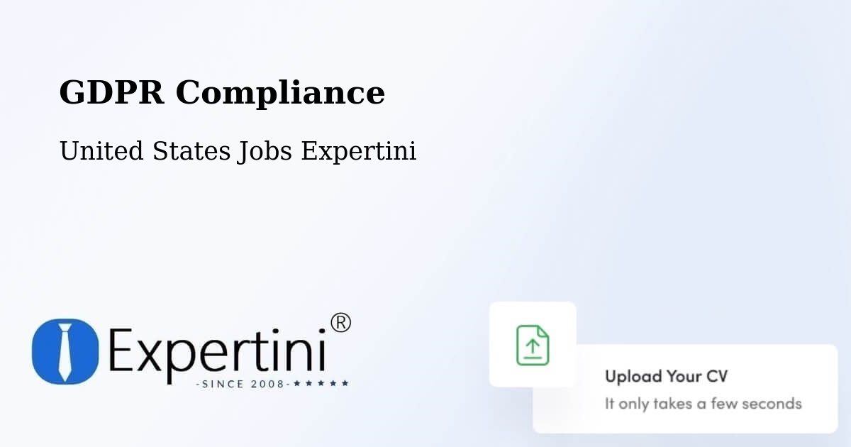 EU GDPR Compliance Statement – Benton - United States Jobs Expertini